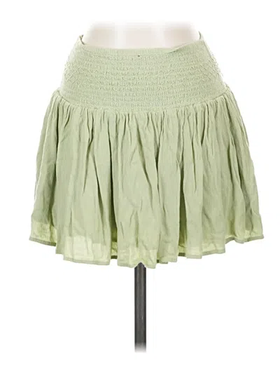 Pre-owned Assorted Brands Casual Skirt In Green