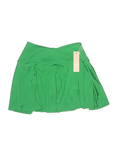 Assorted Brands Casual Skirt In Green