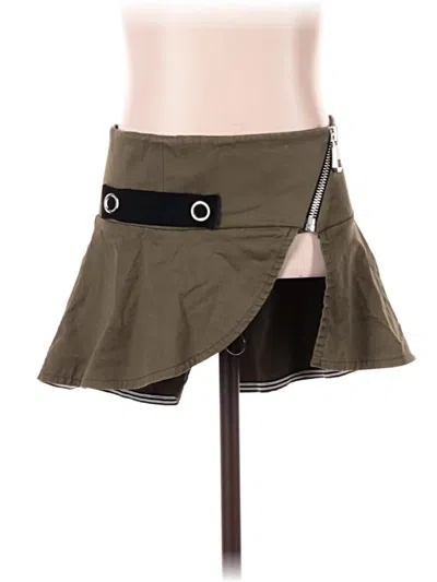 Pre-owned Assorted Brands Casual Skirt In Green