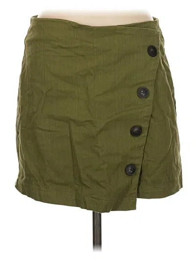 Pre-owned Assorted Brands Casual Skirt In Green