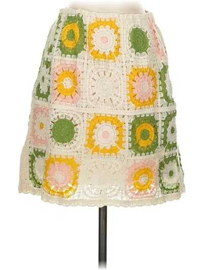 Pre-owned Assorted Brands Casual Skirt In Green