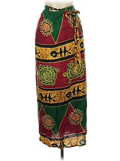 Pre-owned Assorted Brands Casual Skirt In Green