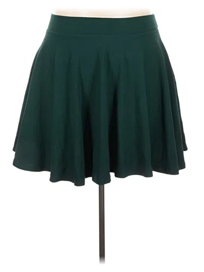 Assorted Brands Casual Skirt In Green
