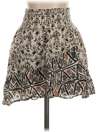 Pre-owned Assorted Brands Casual Skirt In Ivory