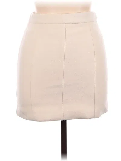 Pre-owned Assorted Brands Casual Skirt In Ivory