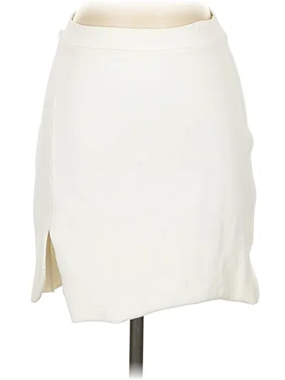Pre-owned Assorted Brands Casual Skirt In Ivory
