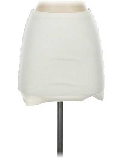 Pre-owned Assorted Brands Casual Skirt In Ivory