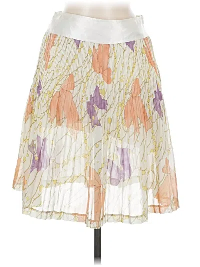 Pre-owned Assorted Brands Casual Skirt In Ivory