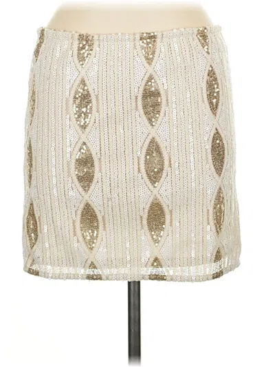 Pre-owned Assorted Brands Casual Skirt In Ivory