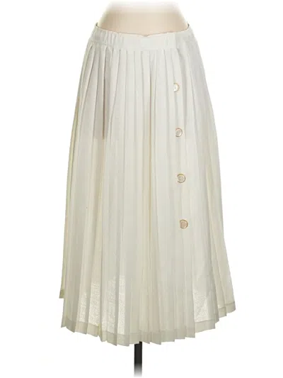 Pre-owned Assorted Brands Casual Skirt In Ivory