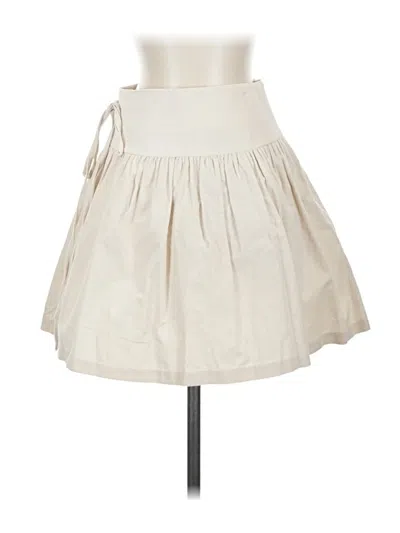Pre-owned Assorted Brands Casual Skirt In Ivory