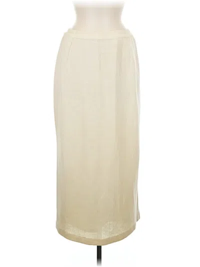 Pre-owned Assorted Brands Casual Skirt In Ivory