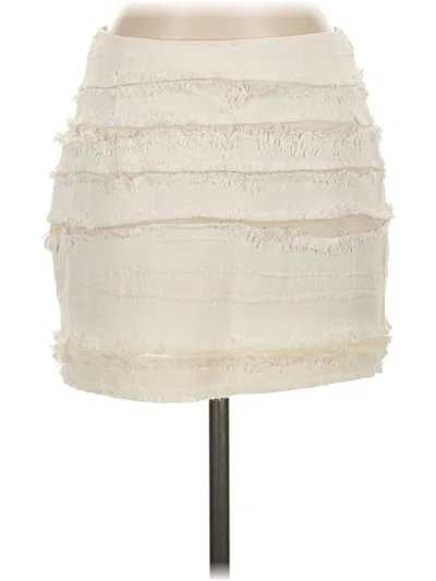 Pre-owned Assorted Brands Casual Skirt In Ivory