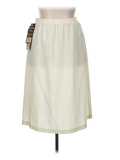 Pre-owned Assorted Brands Casual Skirt In Ivory