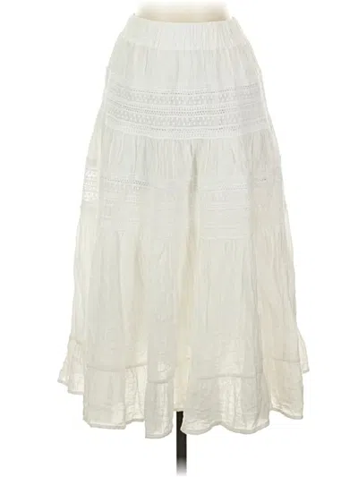 Pre-owned Assorted Brands Casual Skirt In Ivory
