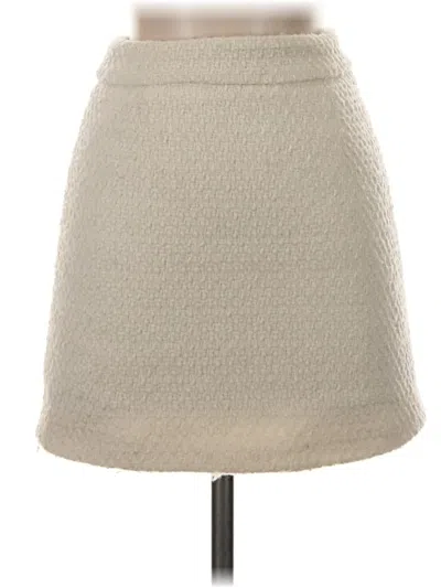 Pre-owned Assorted Brands Casual Skirt In Ivory