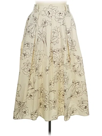 Pre-owned Assorted Brands Casual Skirt In Ivory