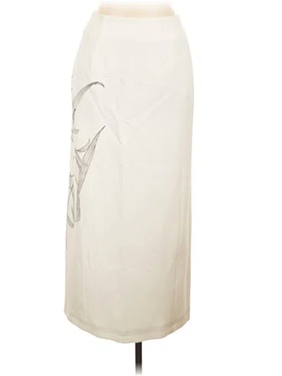 Pre-owned Assorted Brands Casual Skirt In Ivory