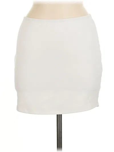 Pre-owned Assorted Brands Casual Skirt In Ivory