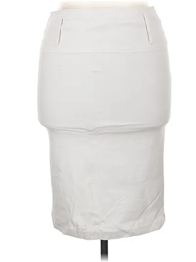 Pre-owned Assorted Brands Casual Skirt In Ivory