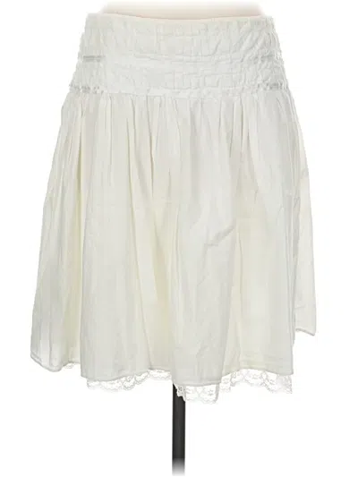 Pre-owned Assorted Brands Casual Skirt In Ivory
