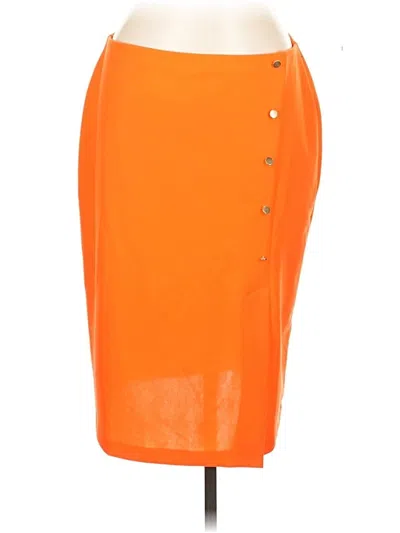 Pre-owned Assorted Brands Casual Skirt In Orange