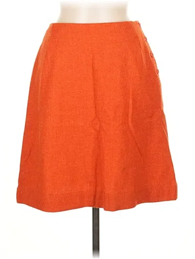 Pre-owned Assorted Brands Casual Skirt In Orange