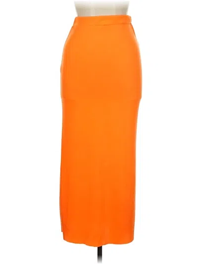 Pre-owned Assorted Brands Casual Skirt In Orange
