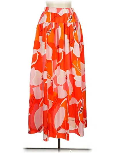 Pre-owned Assorted Brands Casual Skirt In Orange