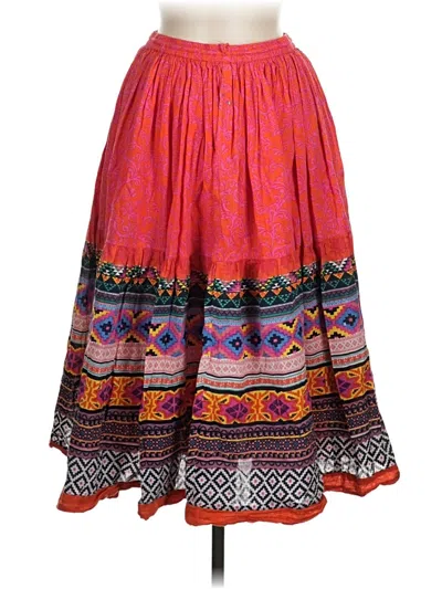 Pre-owned Assorted Brands Casual Skirt In Orange