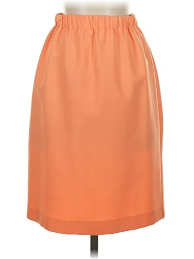 Pre-owned Assorted Brands Casual Skirt In Orange