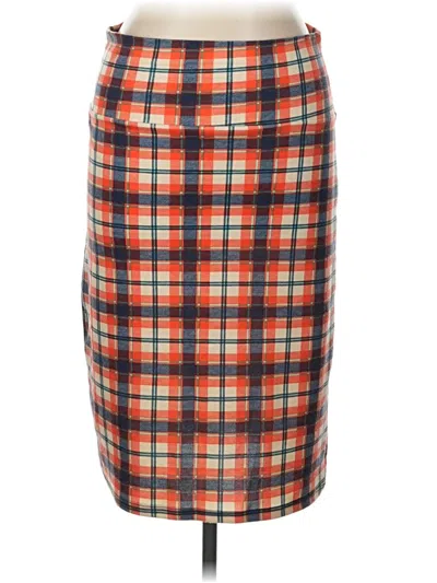 Pre-owned Assorted Brands Casual Skirt In Orange