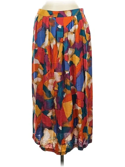 Pre-owned Assorted Brands Casual Skirt In Orange