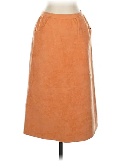 Pre-owned Assorted Brands Casual Skirt In Orange