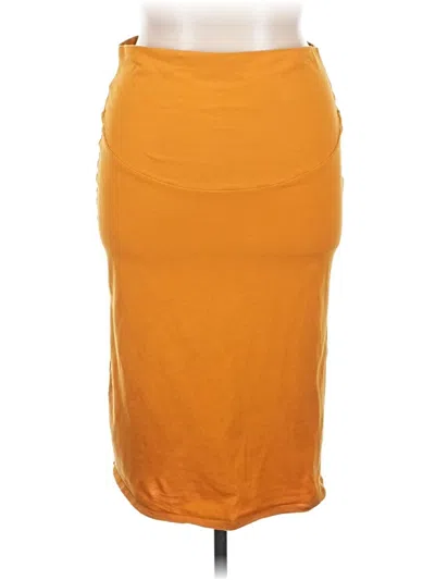 Pre-owned Assorted Brands Casual Skirt In Orange