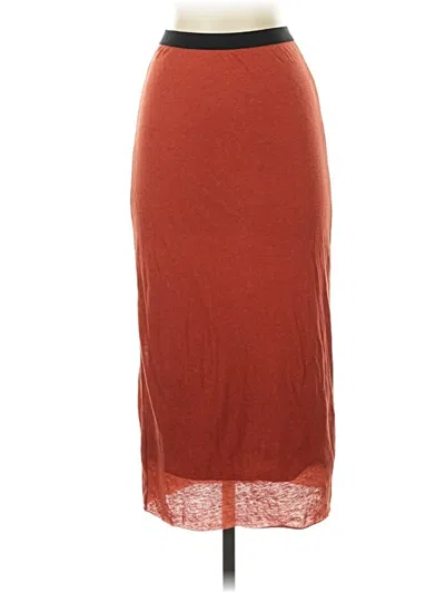 Pre-owned Assorted Brands Casual Skirt In Orange