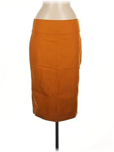 Pre-owned Assorted Brands Casual Skirt In Orange