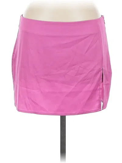 Pre-owned Assorted Brands Casual Skirt In Pink