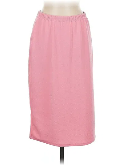 Pre-owned Assorted Brands Casual Skirt In Pink