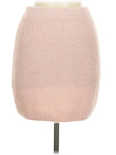 Pre-owned Assorted Brands Casual Skirt In Pink