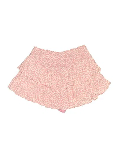 Pre-owned Assorted Brands Casual Skirt In Pink