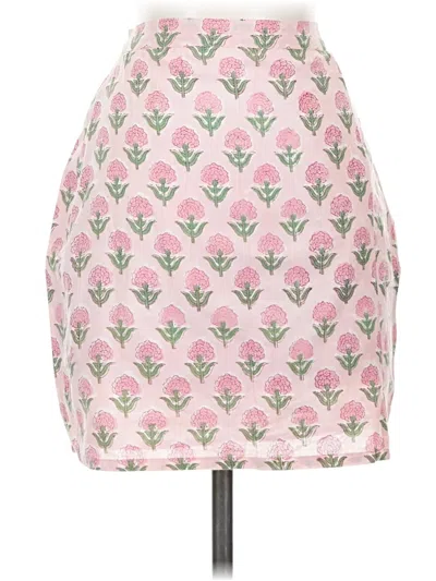 Pre-owned Assorted Brands Casual Skirt In Pink