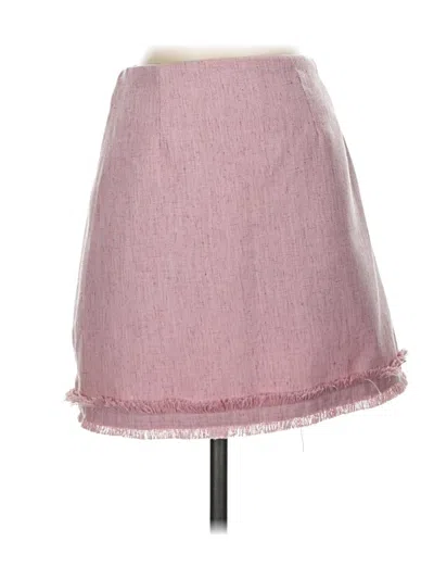 Pre-owned Assorted Brands Casual Skirt In Pink