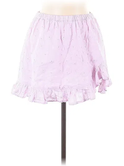 Pre-owned Assorted Brands Casual Skirt In Purple