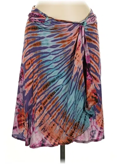 Pre-owned Assorted Brands Casual Skirt In Purple
