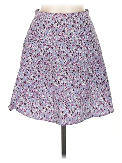 Pre-owned Assorted Brands Casual Skirt In Purple