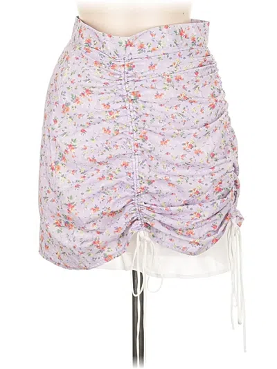 Pre-owned Assorted Brands Casual Skirt In Purple
