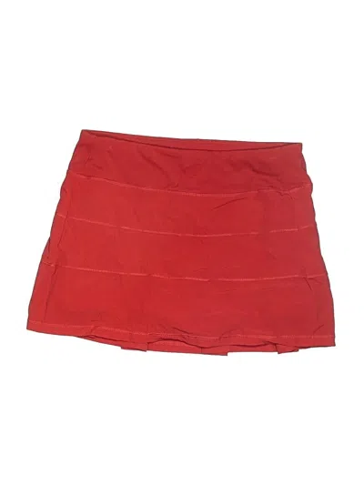 Pre-owned Assorted Brands Casual Skirt In Red