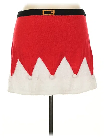 Pre-owned Assorted Brands Casual Skirt In Red