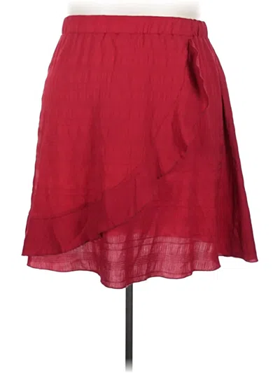 Pre-owned Assorted Brands Casual Skirt In Red
